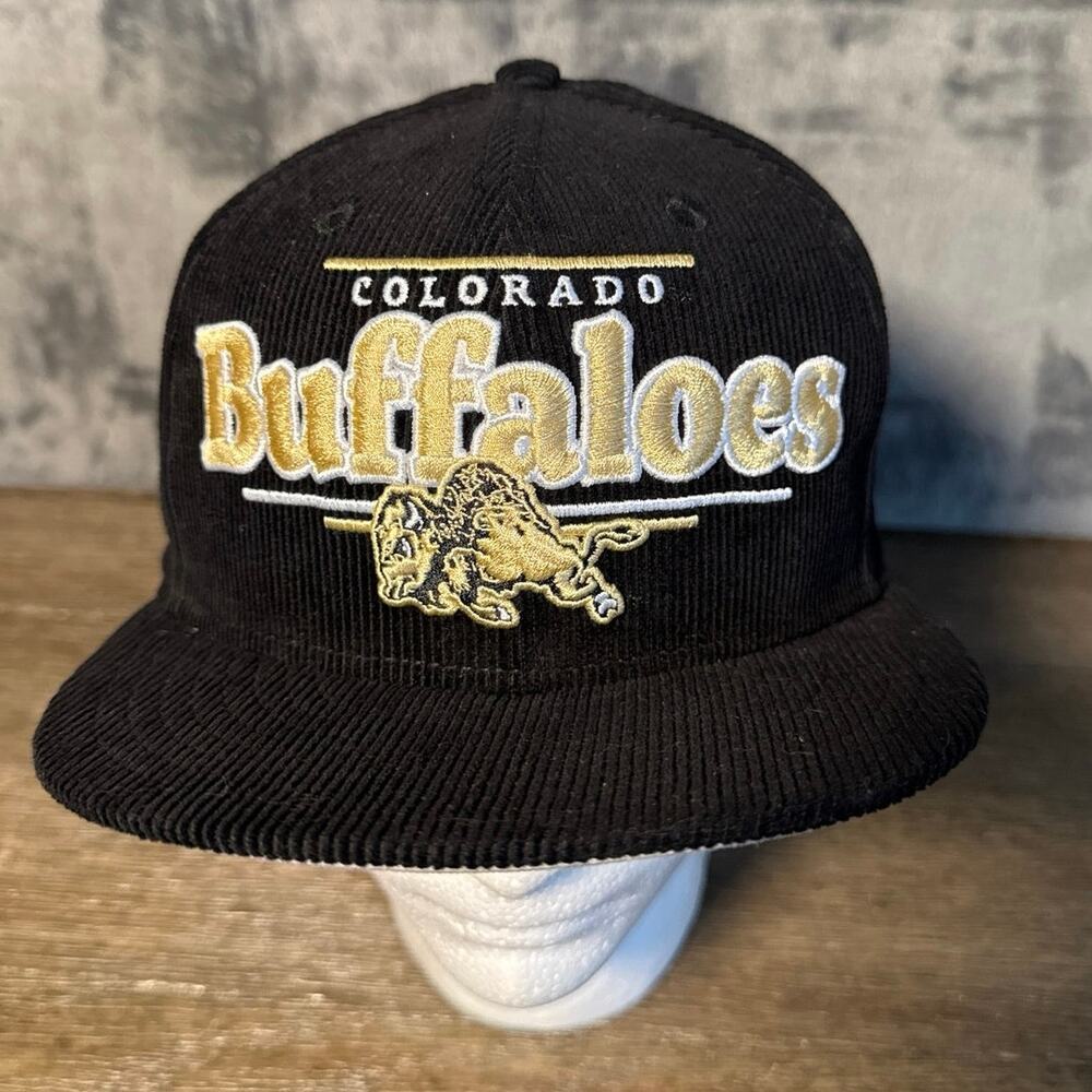 New Era Colorado Buffaloes Vintage Style Corduroy 9FIFTY Snapback Hat Cap Retro!